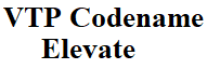VTP Codename Elevate Logo
